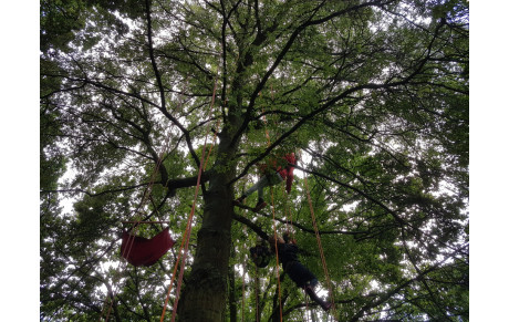 Inauguration du terrain d'aventure de L'Allumette